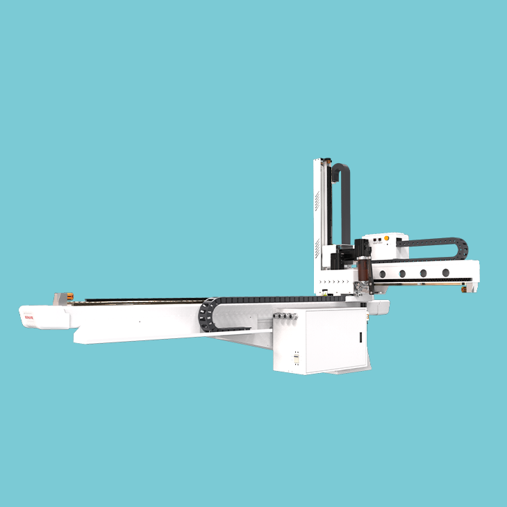 Servo motor telescopic robot